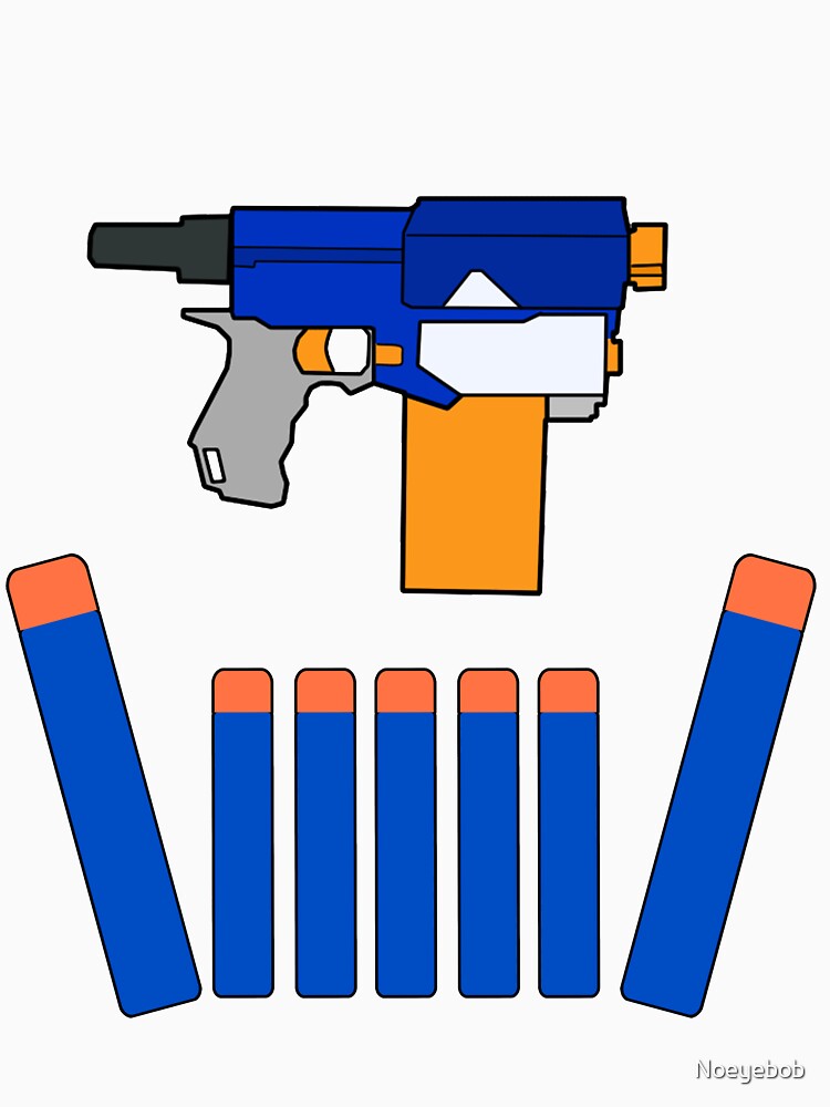 Download Nerf Gun Outline Shirt Svg And Png Files Drawing Illustration Art Collectibles Safarni Org