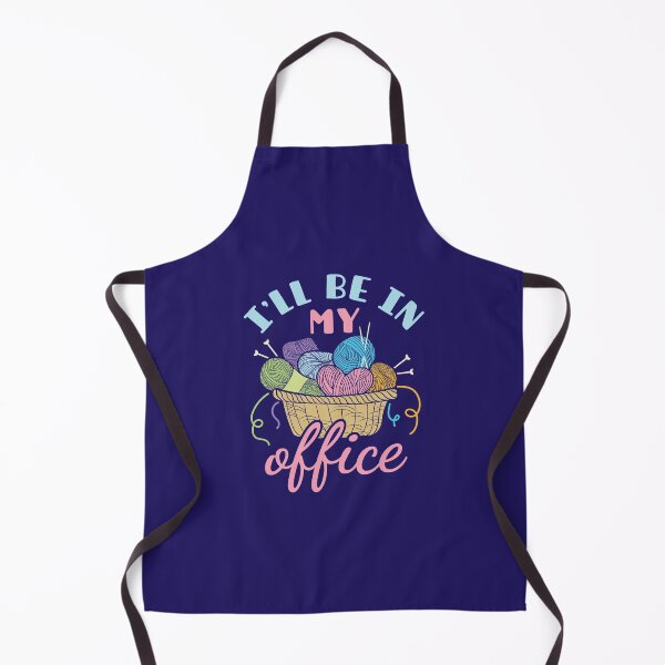 Item preview, Funny Knitting Crocheting Lover I'll Be In My Office designed and sold by jaygo.