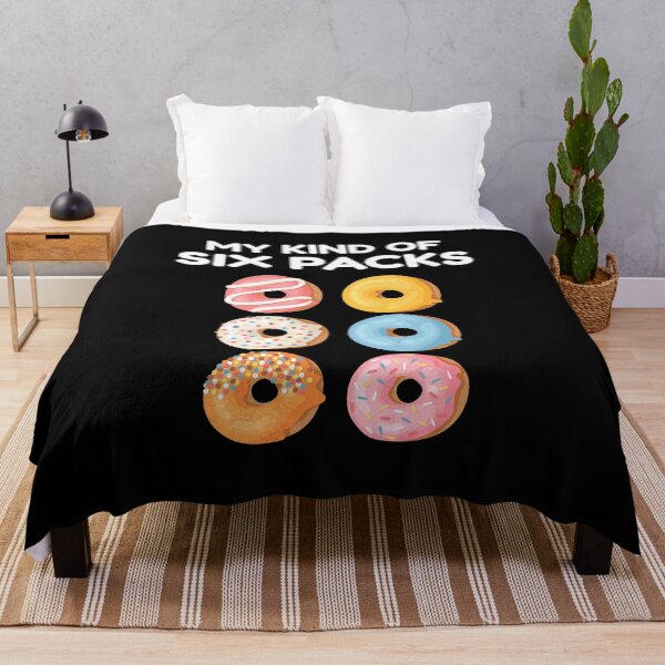 Item preview, My Kind of Donuts - Six Packs Glazed Sprinkles Dessert for the Sweet Tooth designed and sold by KaylaStudio.