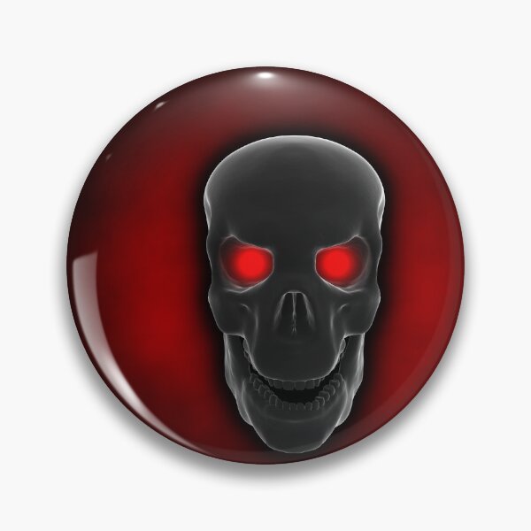Item preview, Matte black skull designed and sold by serpico93.