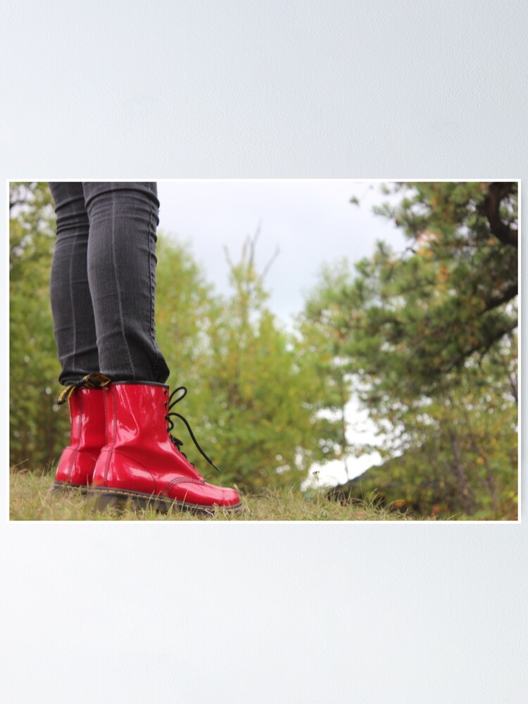 red doc martens