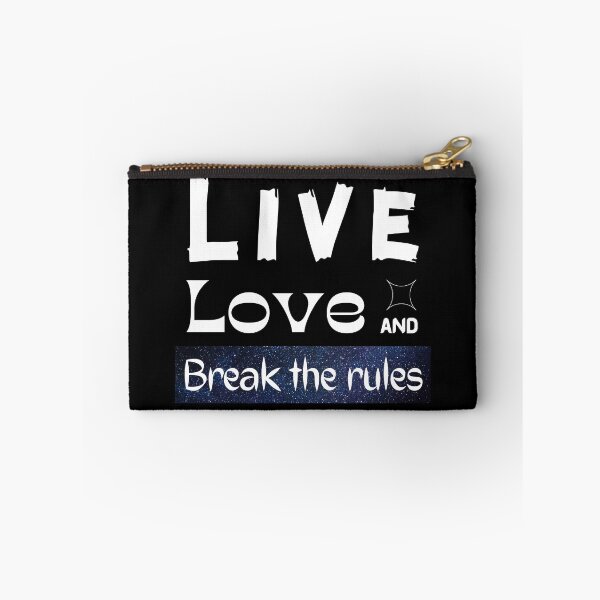 Item preview, Live Love And Break The Rules designed and sold by Branka.