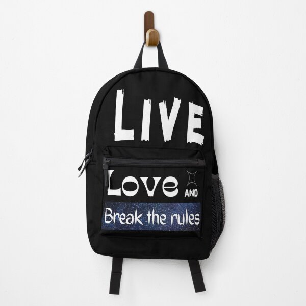 Item preview, Live Love And Break The Rules designed and sold by Branka.