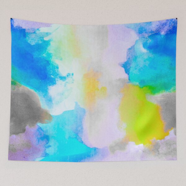 Item preview, Blue Acid Wash Watercolor  designed and sold by Designs By YL.