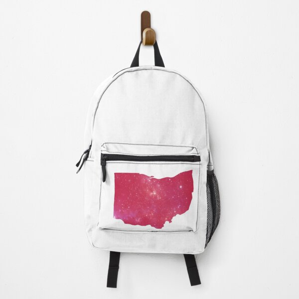 Item preview, OHIO PINKISH RED OUTTER SPACE OUTLINE designed and sold by RetroPlaceee.
