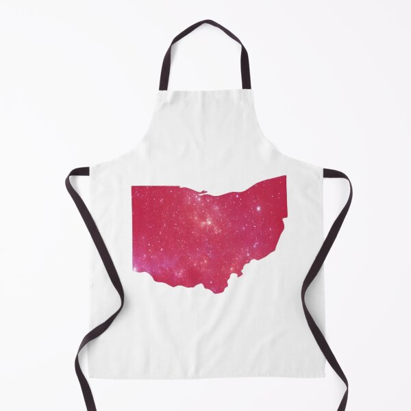 Item preview, OHIO PINKISH RED OUTTER SPACE OUTLINE designed and sold by RetroPlaceee.