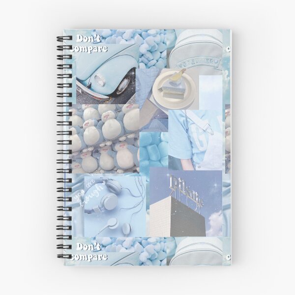 Item preview, Soft Blue Aesthetic Collage designed and sold by fairylily.