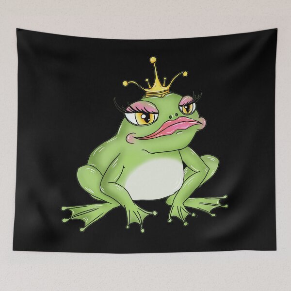 Item preview, Crown Frog Princess designed and sold by Fine Art California.