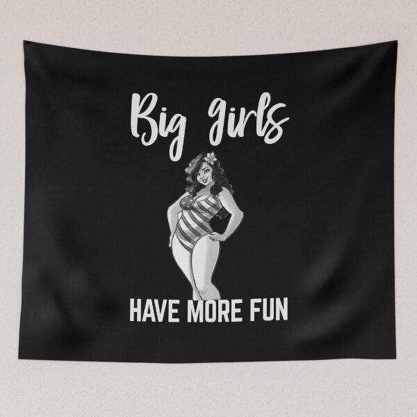 Item preview, Big Girls Have More Fun designed and sold by BigGirlsareSexy.