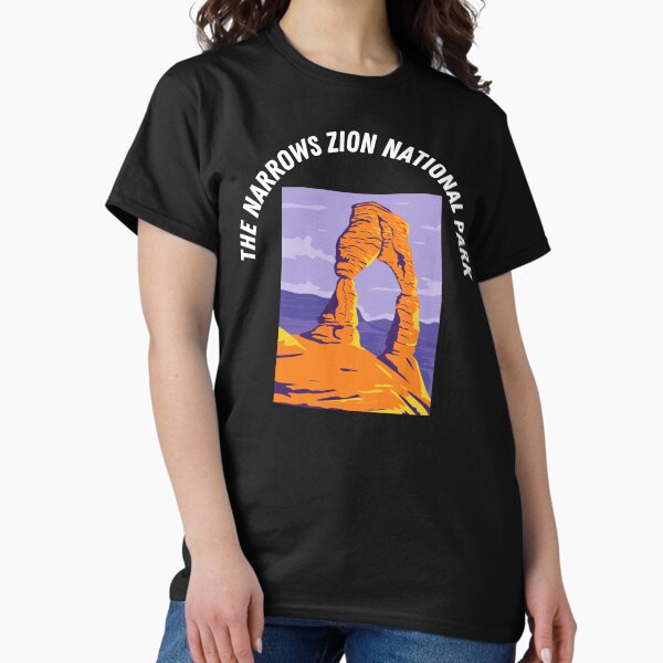 Vista previa del artículo con la obra «El Parque Nacional Narrows Zion», diseñado y vendido por Chanchane Store.