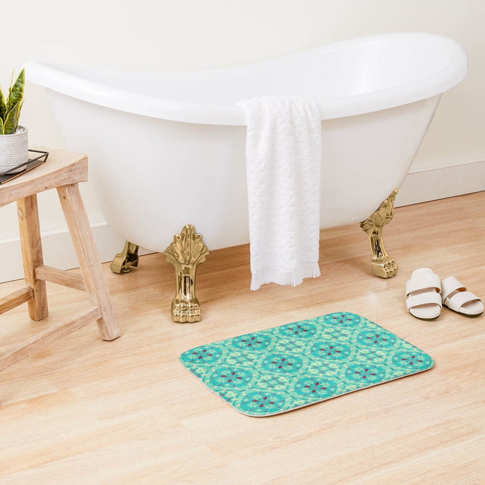 Item preview, Bath Mat designed and sold by PatternPerfect.