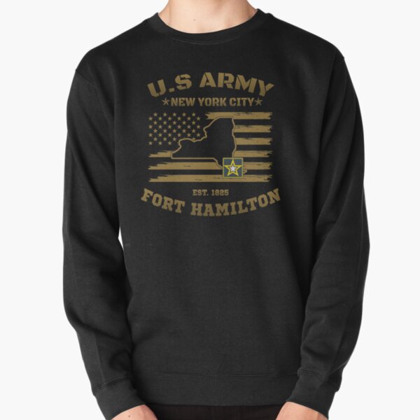US Army New York Fort Hamilton Pullover Sweatshirt