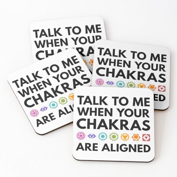 Item preview, Talk To Me When Your Chakras Are Aligned designed and sold by designandclouds.