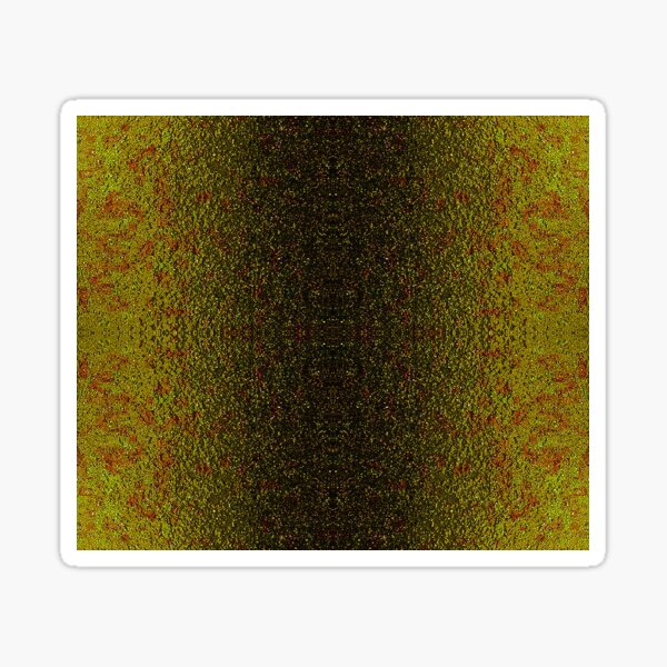 Asphalt Stripe Yellow Sticker