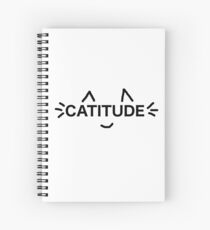 catitude Spiral Notebook
