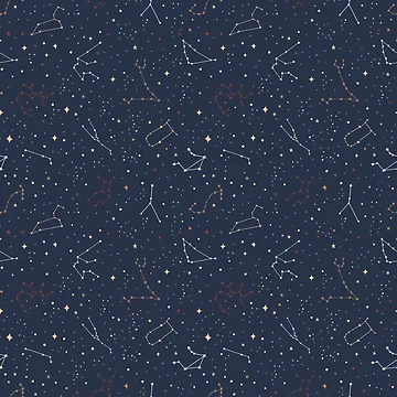 Artwork thumbnail, Star Sign Astrology Pattern by PatternTale