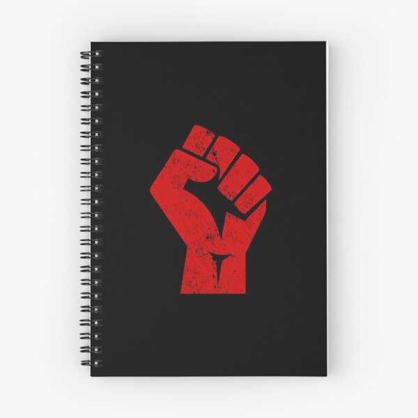 Item preview, Big Red Raised Fist Salute of Unity Solidarity Resistance Pullover Hoodie designed and sold by ccombercor.