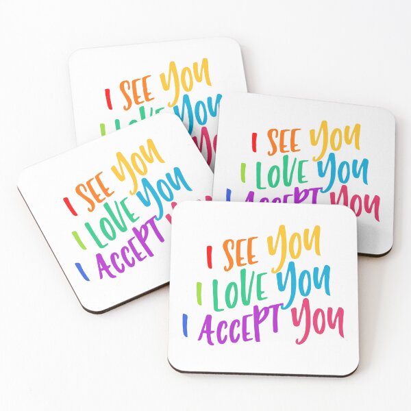 Item preview, I See You Love You Accept You 2 designed and sold by art-by-gui.