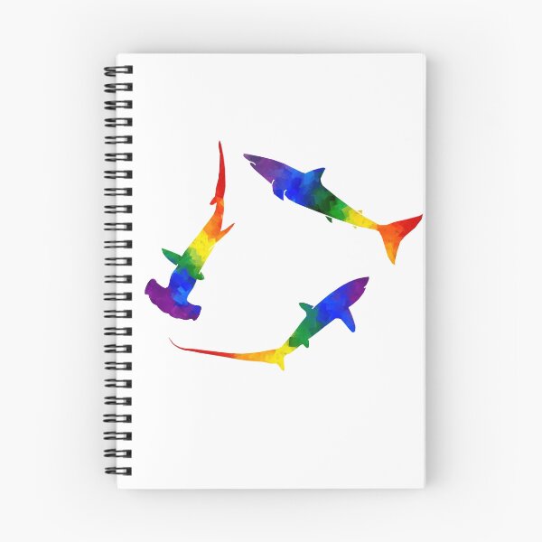 Item preview, Rainbow Sharks  designed and sold by moietymouse.