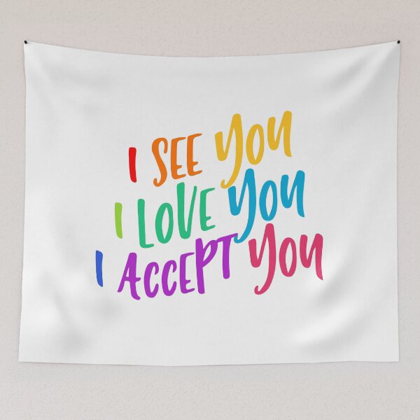 Item preview, I See You Love You Accept You 2 designed and sold by art-by-gui.