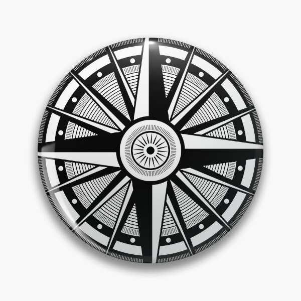 Item preview, Compass rose designed and sold by tribesymbols.
