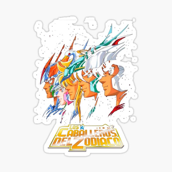 LOS CABALLEROS DEL ZODIACO 16 Pegatina