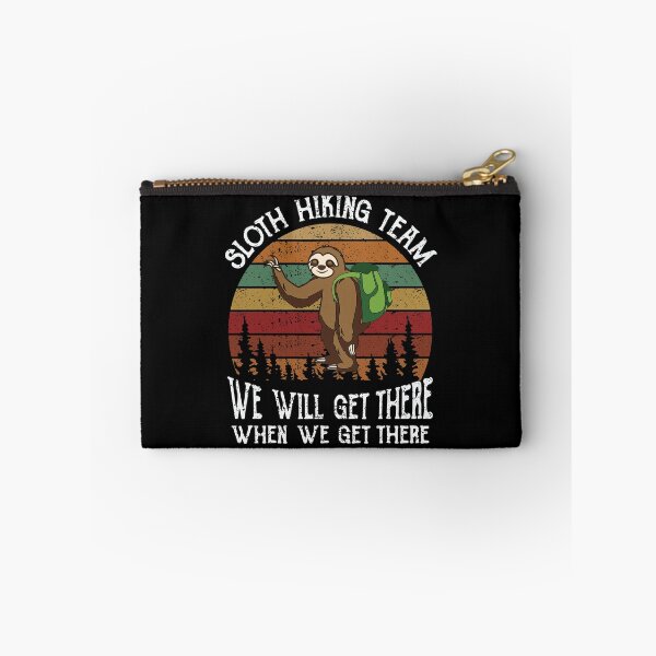 Item preview, Sloth Hiking Team - We will get there, when we get there, Funny Vintage designed and sold by Apoorv Choudhary.