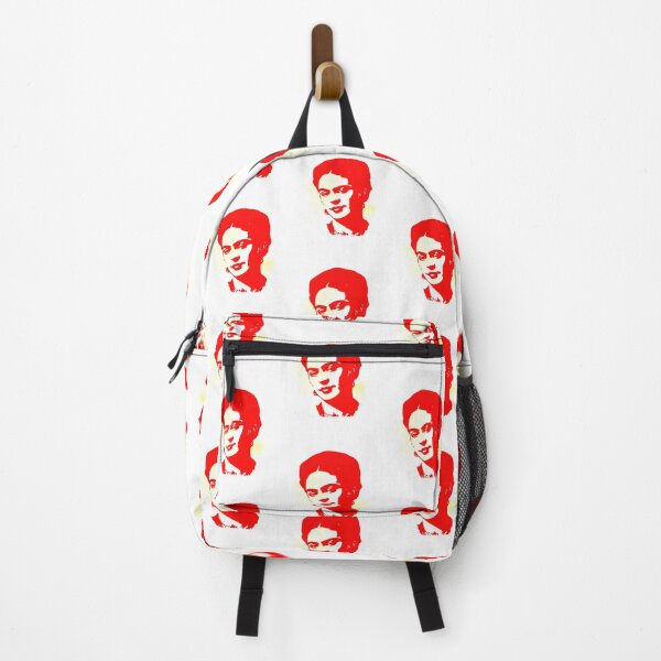 Item preview, Frida kahlo portrait feminist red pop art designed and sold by MiloHarris.