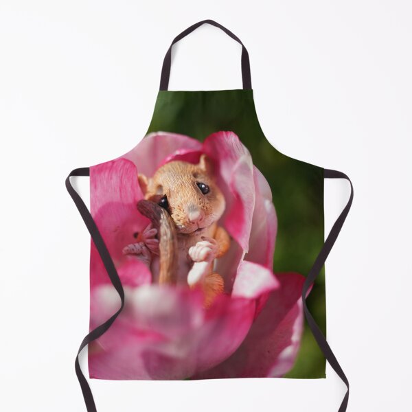 Item preview, Nocciolino the Dormouse in a pink Tulip designed and sold by Portegiesje.