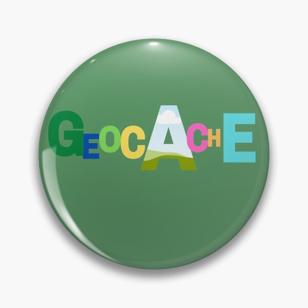 Artikelvorschau, Geocache in Grün, Blau, Gelb, Pink und Aqua entworfen und verkauft von GeoTeasters.