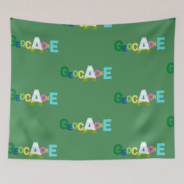 Item preview, Geocache in Green, Blue, Yellow, Pink and Aqua designed and sold by GeoTeasters.