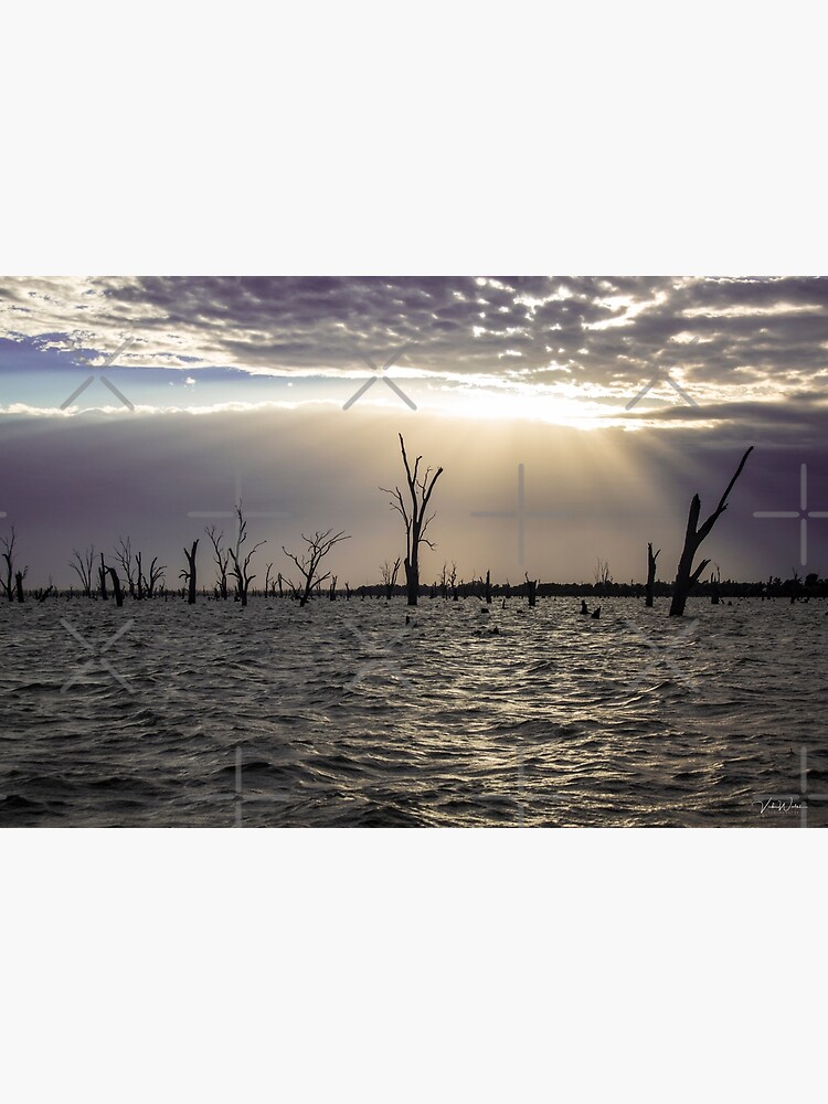 "Lake Mulwala, Yarrawonga, Victoria, Australia." Canvas Print for Sale