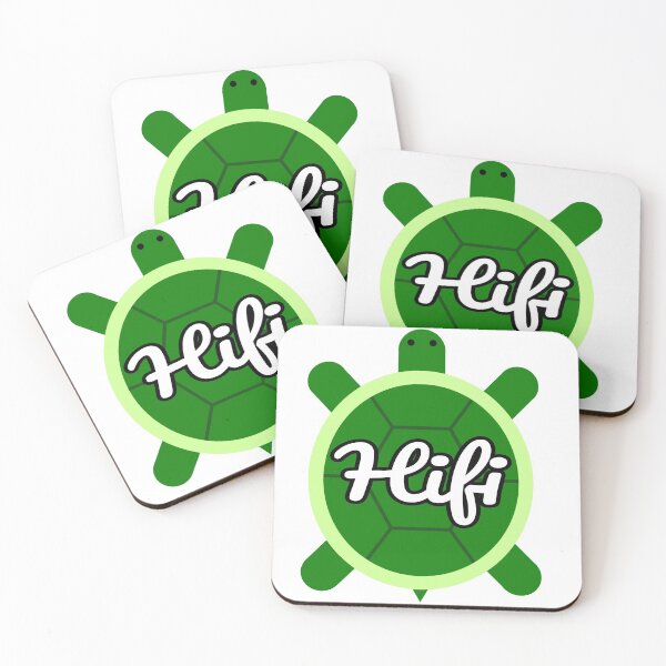 Item preview, Hifi Turtle Modern (White Text) designed and sold by HiFi-Turtle.