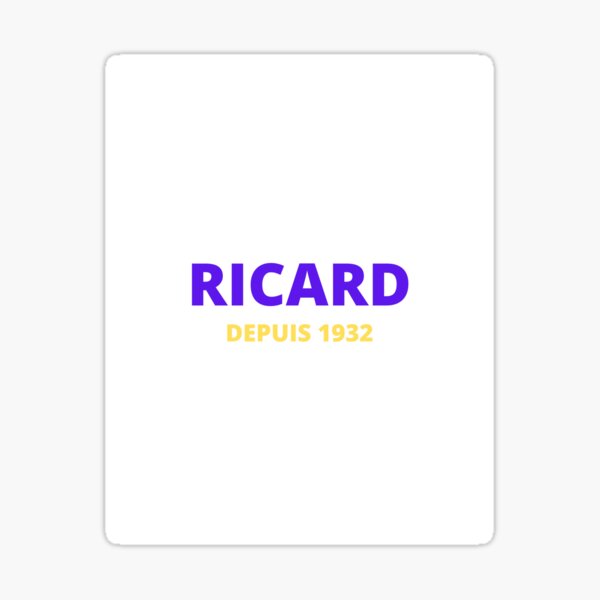 ricard  Sticker