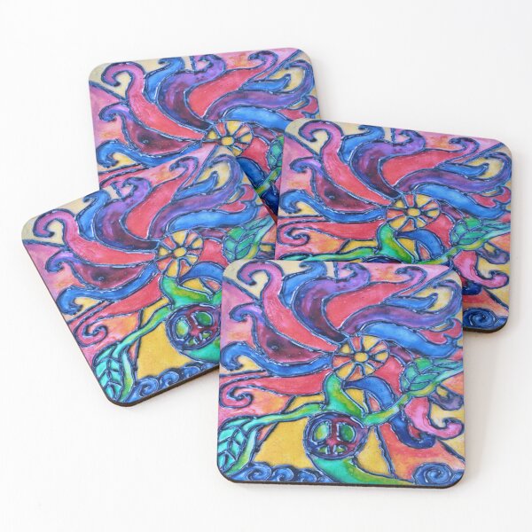 Item preview, Sun Shining Peace Flower Child  designed and sold by Deborah Camp.