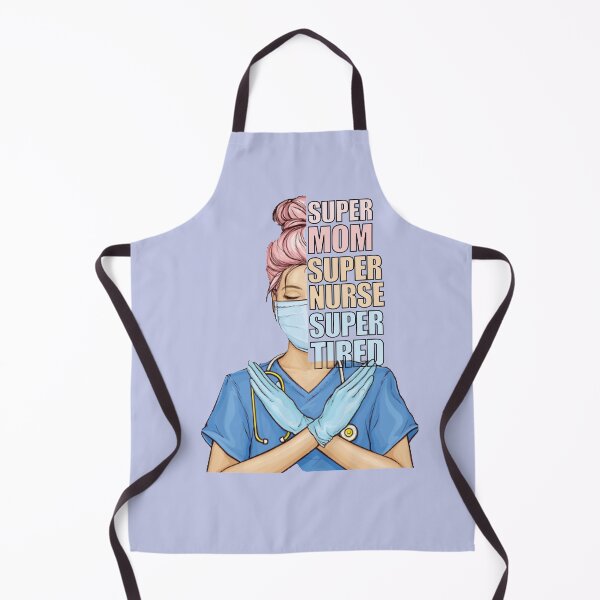Item preview, Funny Nurse and Mom Gift Ideas- Super Mom, Super Nurse, Super Tired designed and sold by EvaWolf.