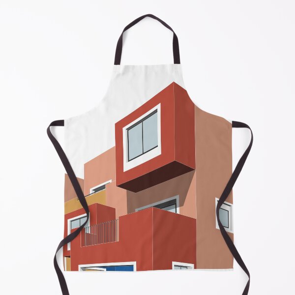 Item preview, Cidade de Goa, Charles Correa, Goa, India, Colour , Cubist Print, Print, Artwork, Illustration, Cubist Architecture, Architecture Print designed and sold by sketchingarchi.