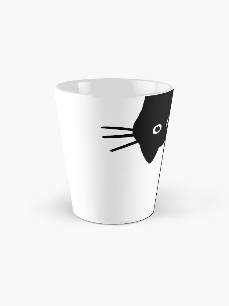 Alternate view of Funny Black Cat Coffee Mug