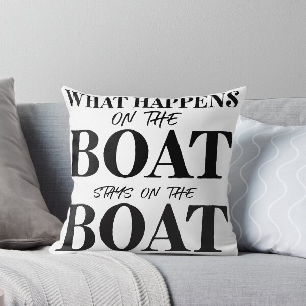 Item preview, What happens on the boat stays on the boat designed and sold by PinkArtDesigns.