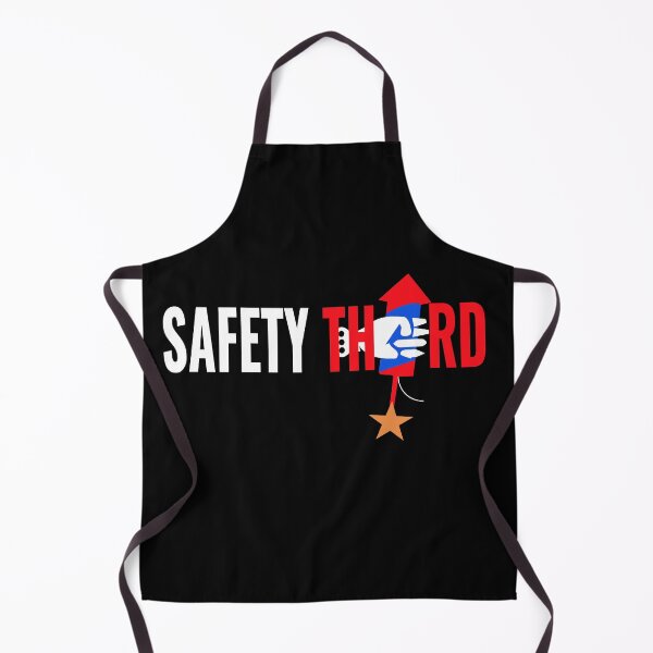 Item preview, fireworks Safety Third shirt, safety third mask, safety third sticker designed and sold by AMZBlacKStore.