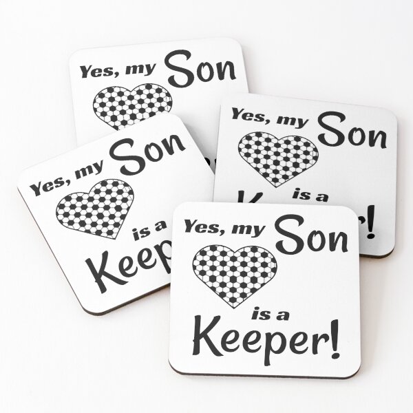 Item preview, Soccer Keeper Son for Soccer Football Parents, Gift for Mom, Gift for Dad, Gift for Soccer Fan designed and sold by SmokeyRidge.