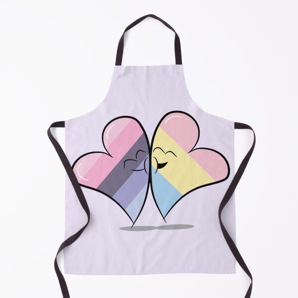 Item preview, Two Hearts in Love (Omnisexual and Pansexual Pride Flags) designed and sold by FrolicDesigns.