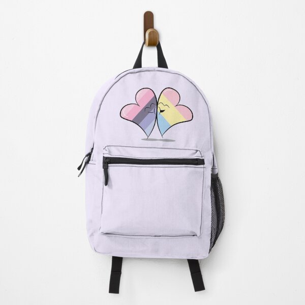 Item preview, Two Hearts in Love (Omnisexual and Pansexual Pride Flags) designed and sold by FrolicDesigns.