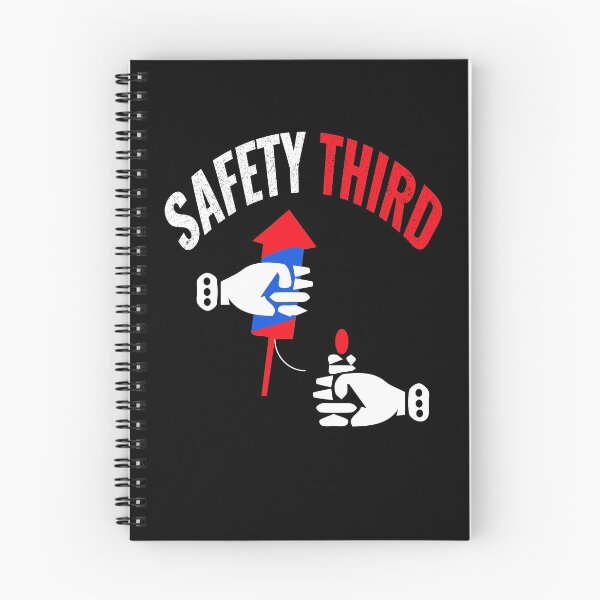 Item preview, fireworks Safety Third shirt, safety third mask, safety third sticker designed and sold by AMZBlacKStore.