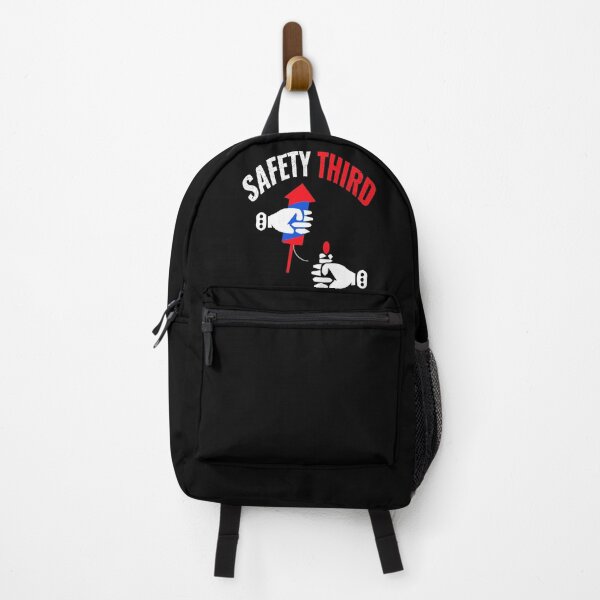 Item preview, fireworks Safety Third shirt, safety third mask, safety third sticker designed and sold by AMZBlacKStore.
