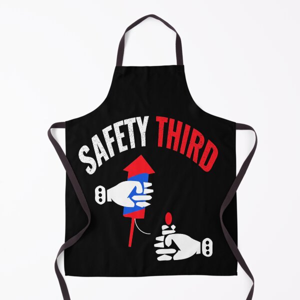 Item preview, fireworks Safety Third shirt, safety third mask, safety third sticker designed and sold by AMZBlacKStore.