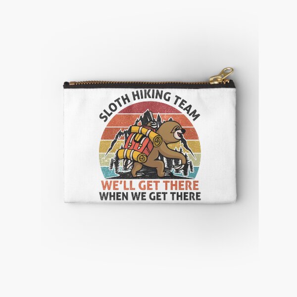 Item preview, Sloth Hiking Team - We will get there, when we get there, Funny Vintage designed and sold by Apoorv Choudhary.