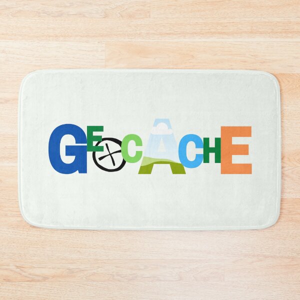 Item preview, The word geocache in different colors designed and sold by GeoTeasters.