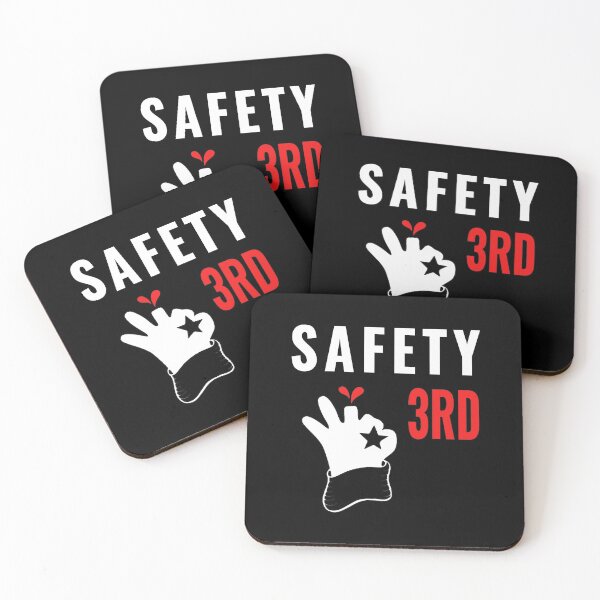 Item preview, fireworks Safety Third shirt, safety third mask, safety third sticker designed and sold by AMZBlacKStore.