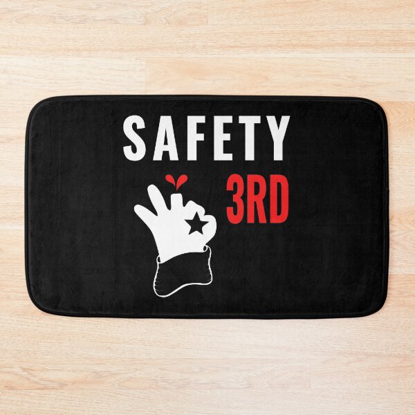 Item preview, fireworks Safety Third shirt, safety third mask, safety third sticker designed and sold by AMZBlacKStore.